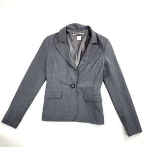 Talula Babaton X Small Xs Vintage Gray Blazer 90s